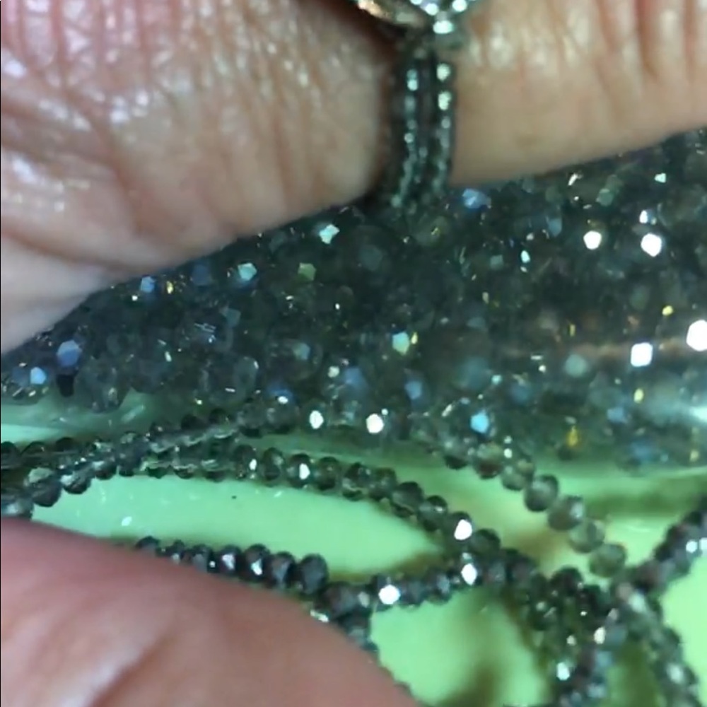“Thunderstorm “ beaded Ring - Picture 5 of 7